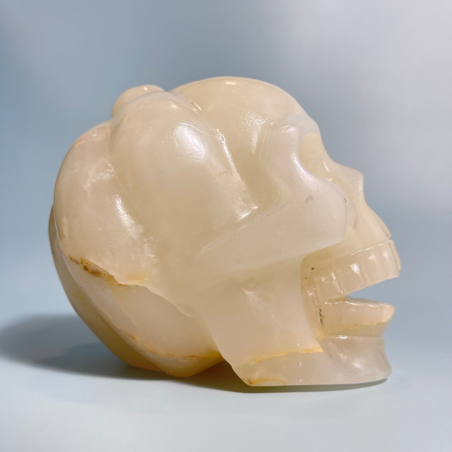Onix | Sculpture de crâne de citrouille