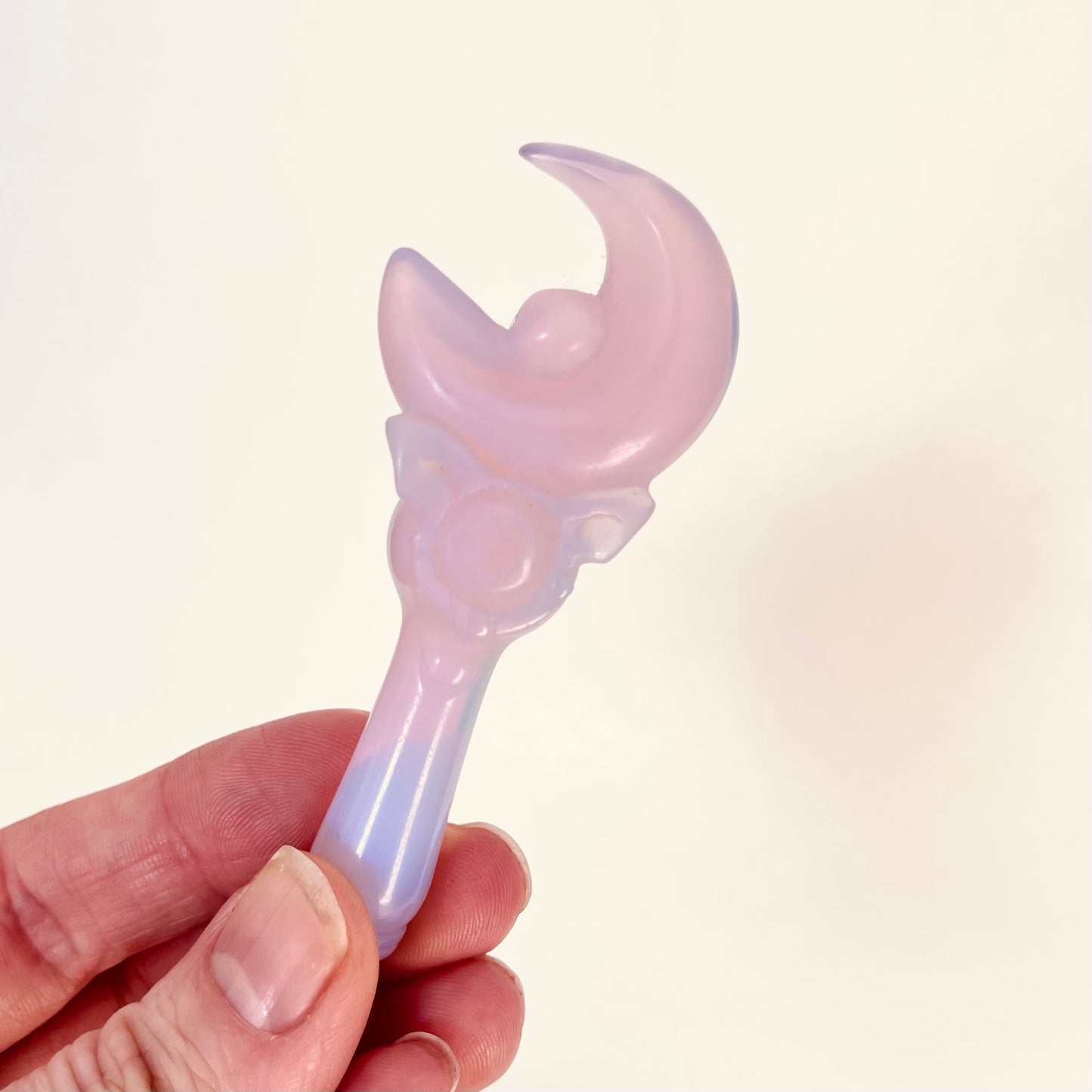 Moon Wand Small | Pink Opalite Sailor Moon Inspired