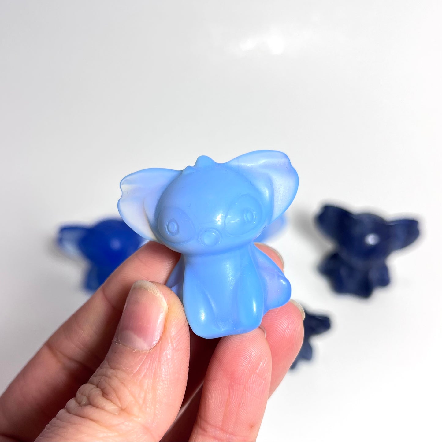 Stitch| Opalite or Blue Aventurine Disney Inspired