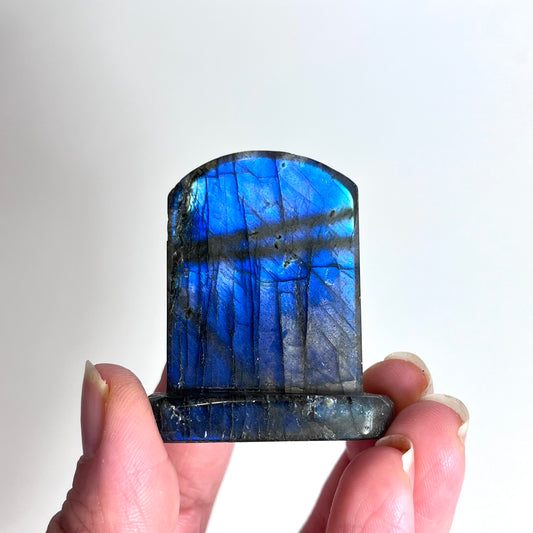 Labradorite | Tombstone Carving