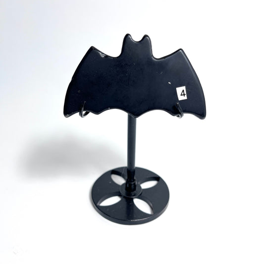 Batman Logo on stand | Obsidian DC Inspired