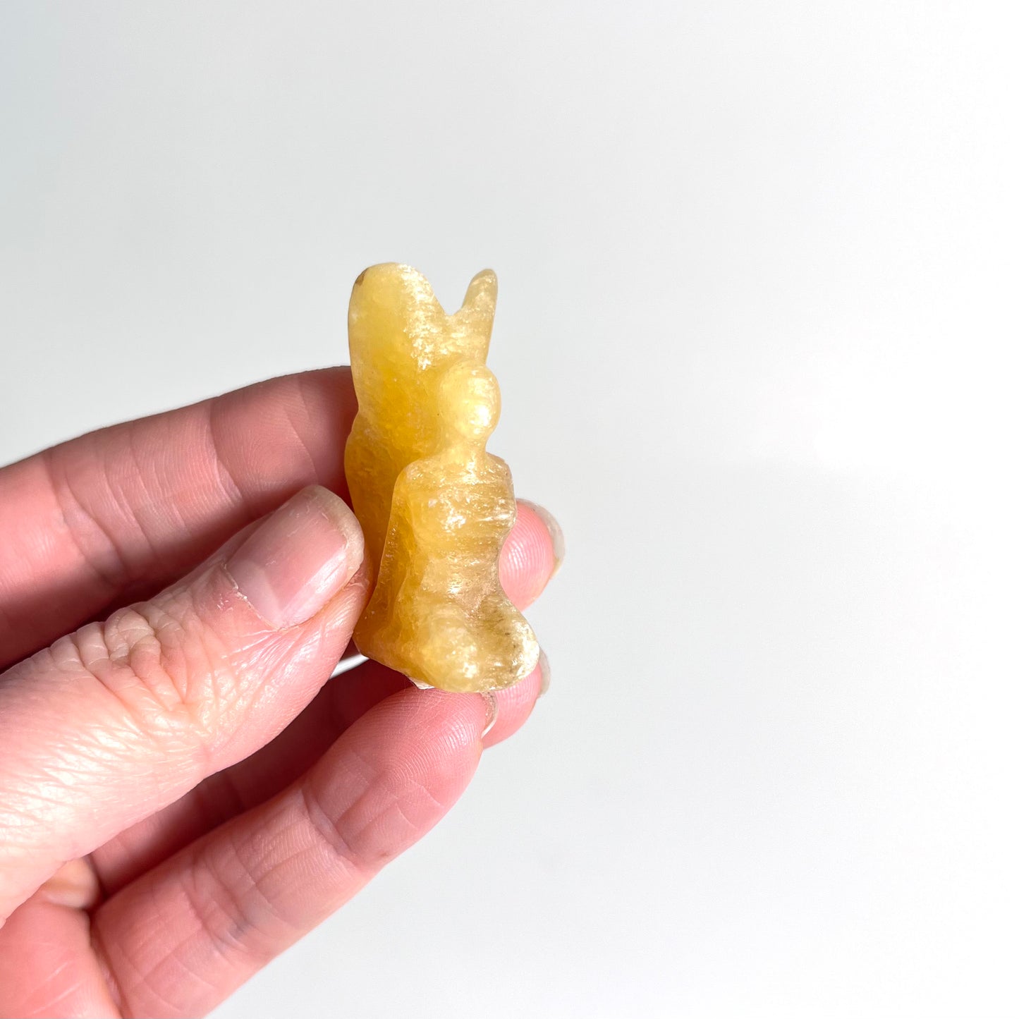 Yellow Calcite | Fairy Carving