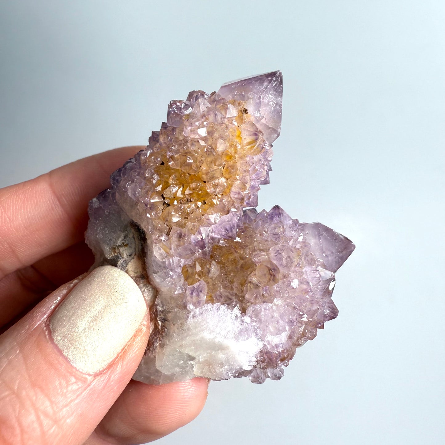 Natural Spirit Quartz Geode Cluster | Quartz Specimen