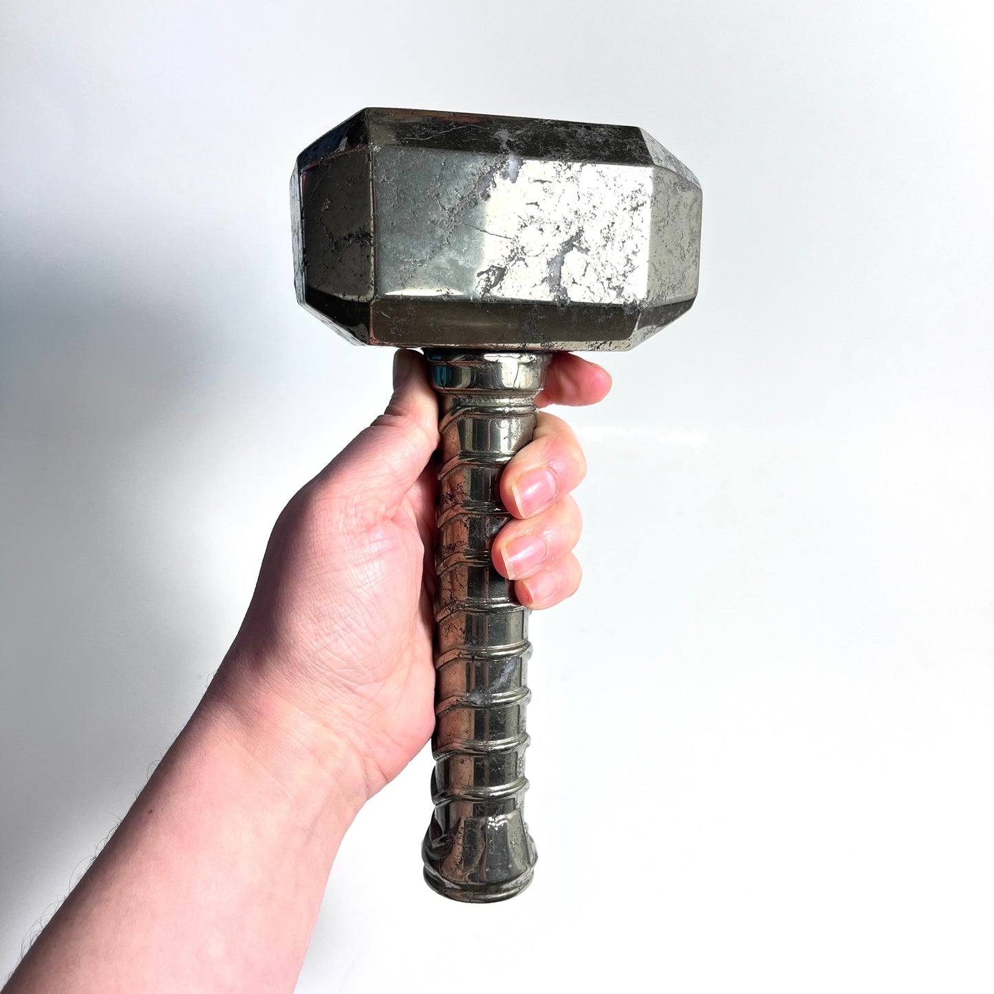 Thor’s Hammer Large | Pyrite Marvel Inspired