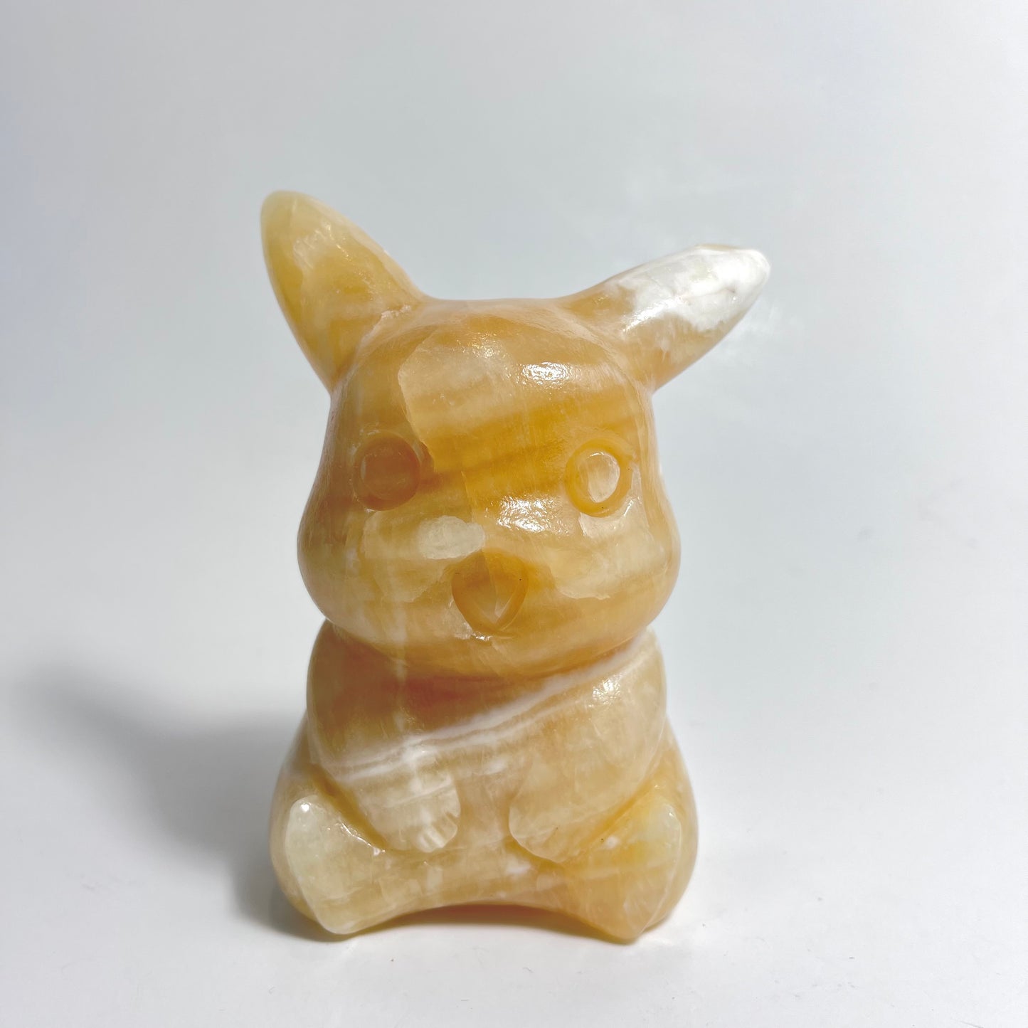 Pikachu (Large) | Orange Calcite Pokemon Inspired