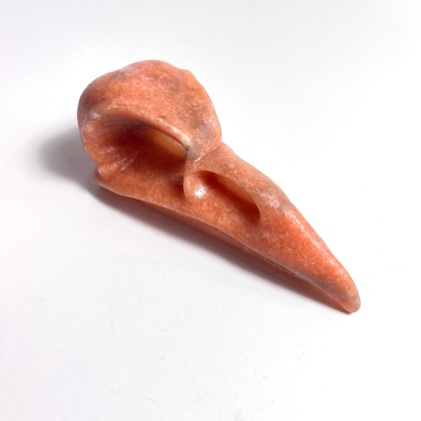 Orange Aventurine | Raven Skull Large