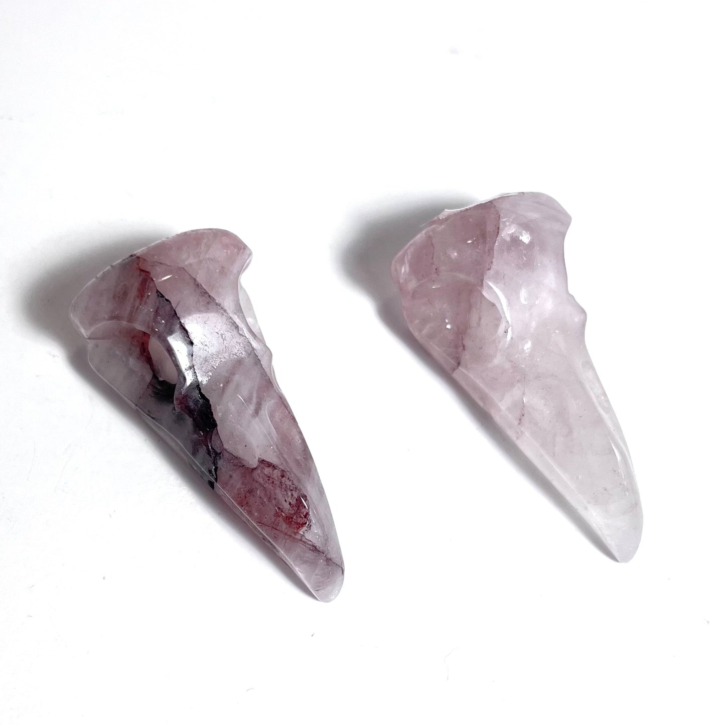 Fire Quartz | Raven Skull Medium