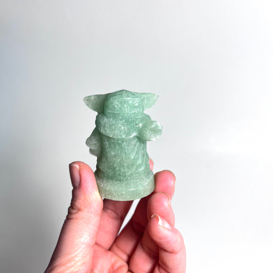 Grogu | Green Aventurine Star Wars Inspired