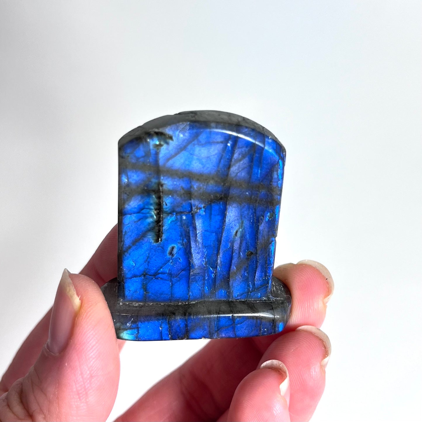 Labradorite | Tombstone Carving