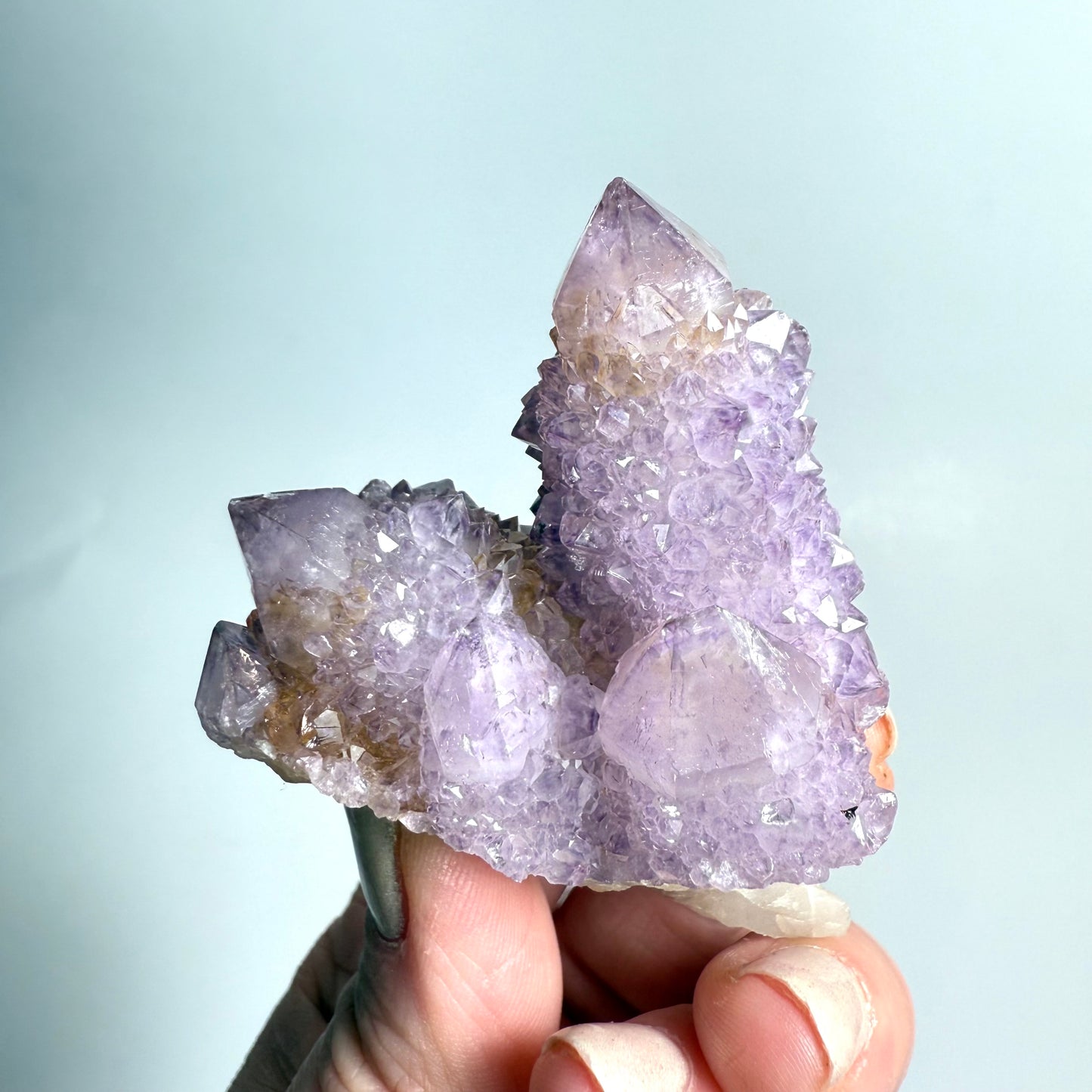 Natural Spirit Quartz Geode Cluster | Quartz Specimen