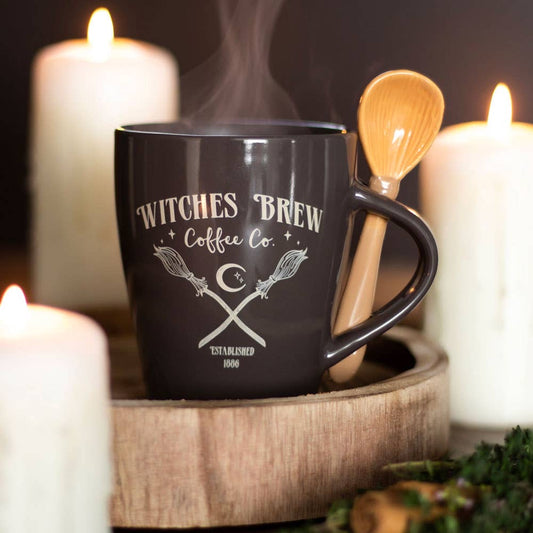 Witches Brew Coffee Co. | Mug & Spoon Set