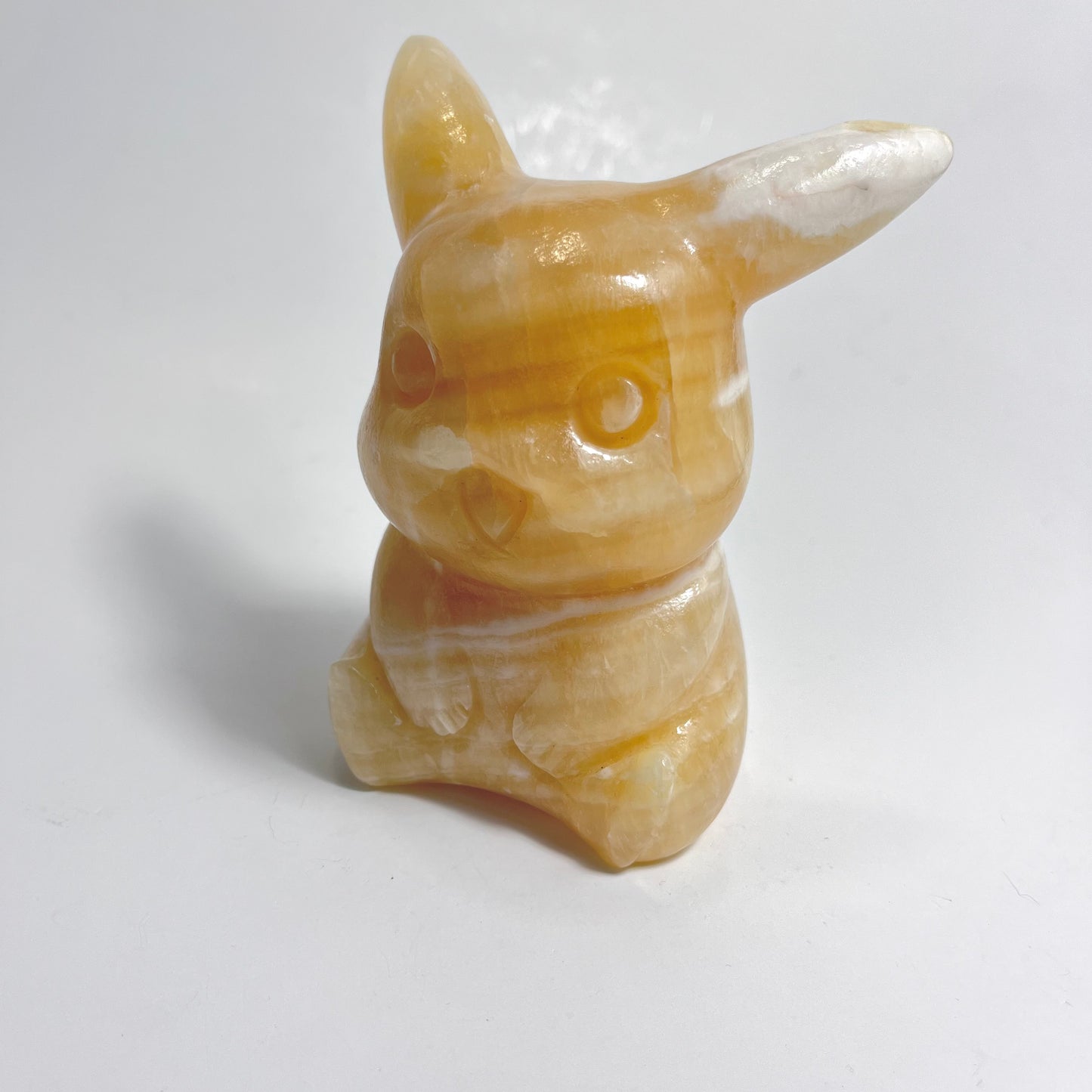 Pikachu (Large) | Orange Calcite Pokemon Inspired