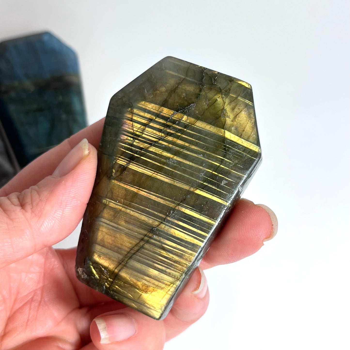 Labradorite | Coffin Carving