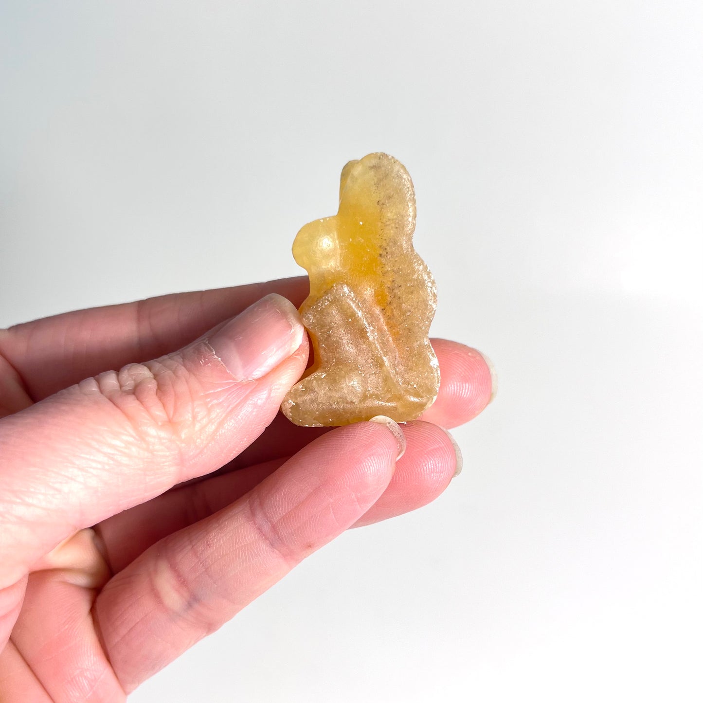 Yellow Calcite | Fairy Carving