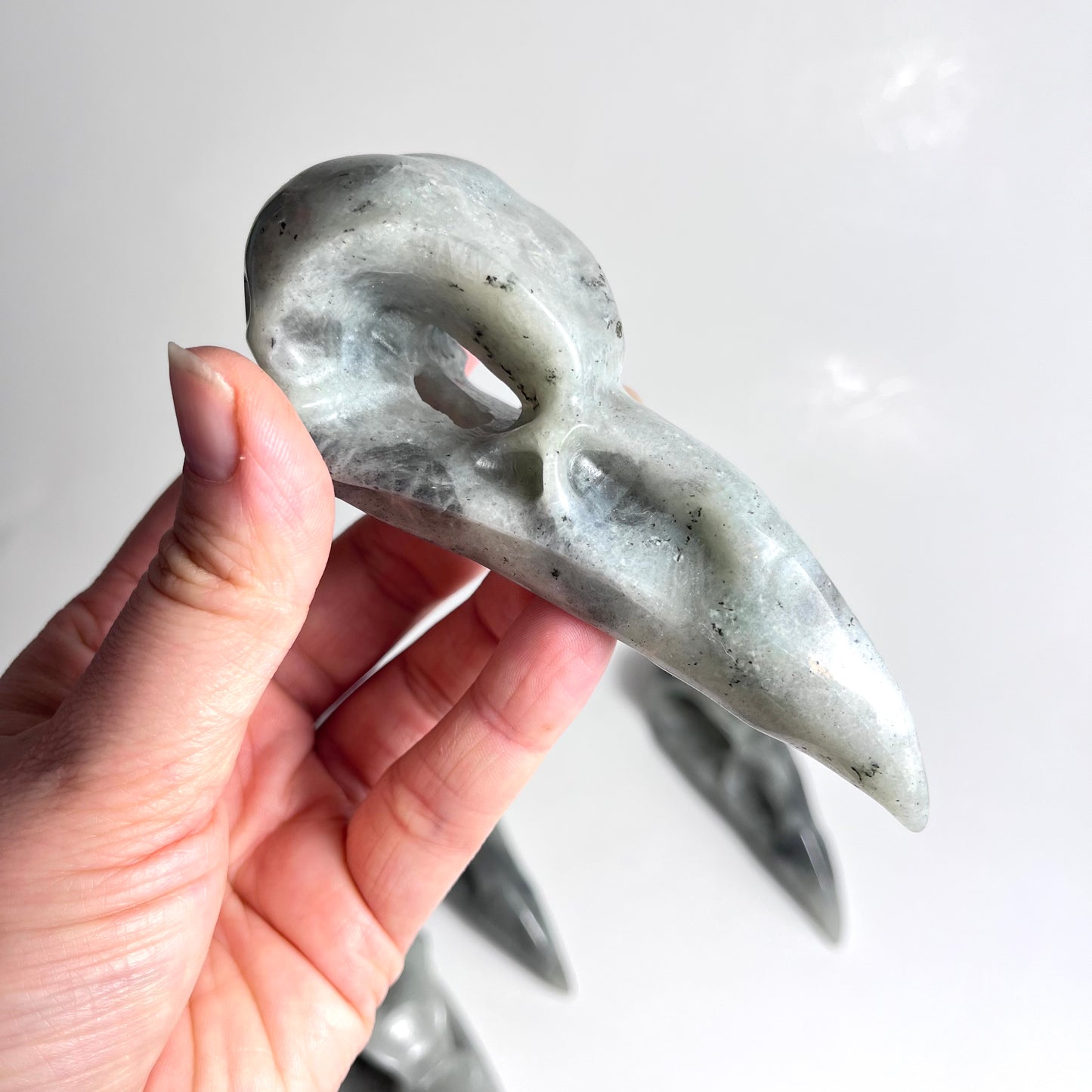 Labradorite | Raven Skull Large