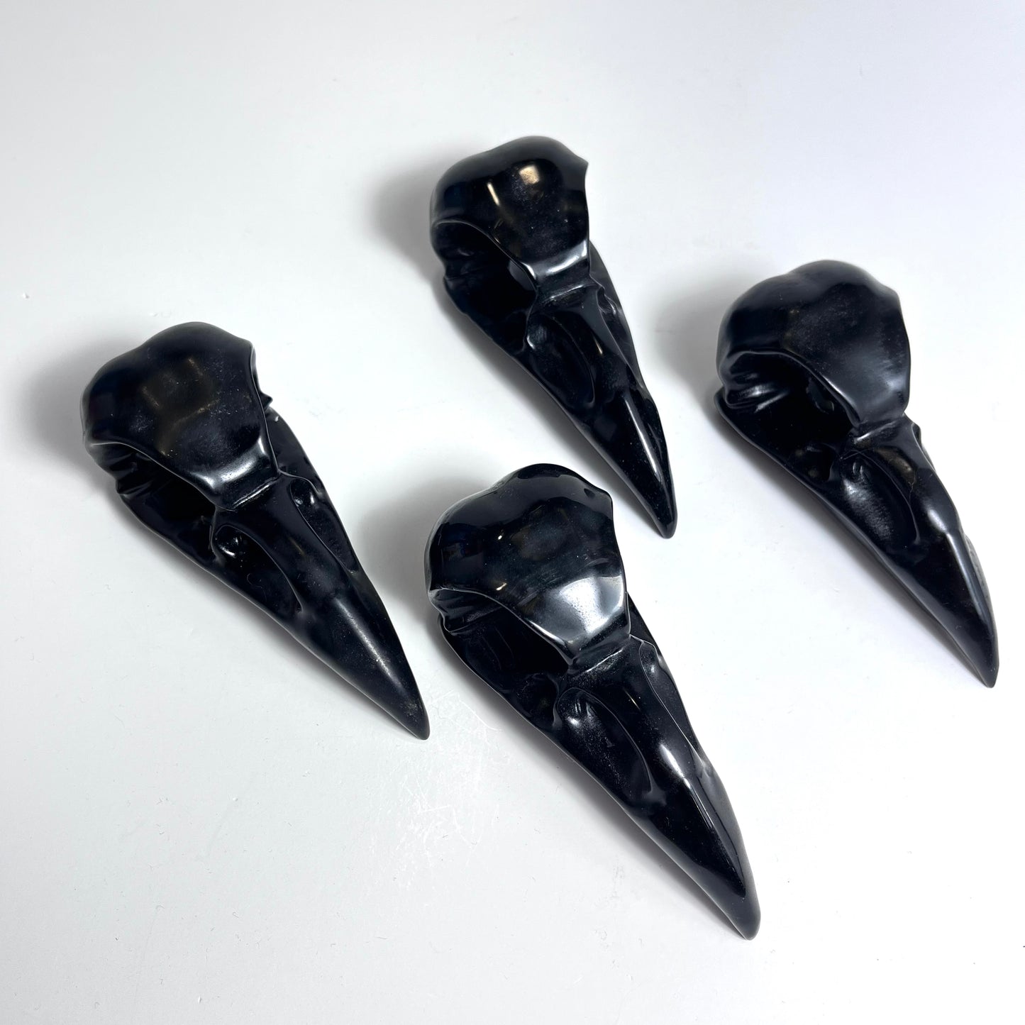 Obsidian | Raven Skull Large