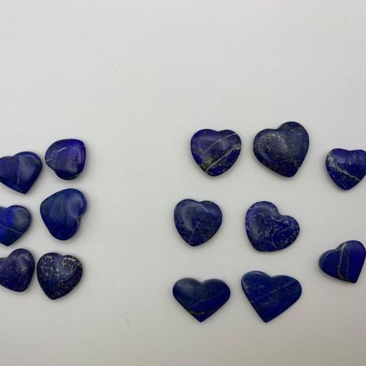 Lapis Lazuli |  Small Heart Carving Pendant