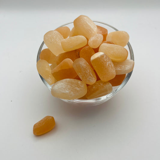 Peach Selenite | Tumble