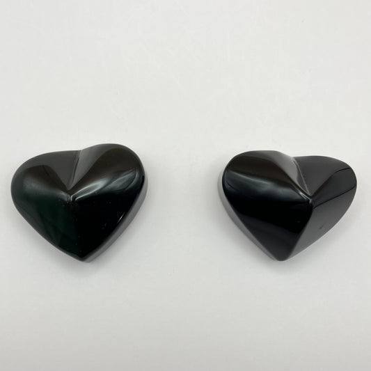 Rainbow Obsidian | Large Heart Carving