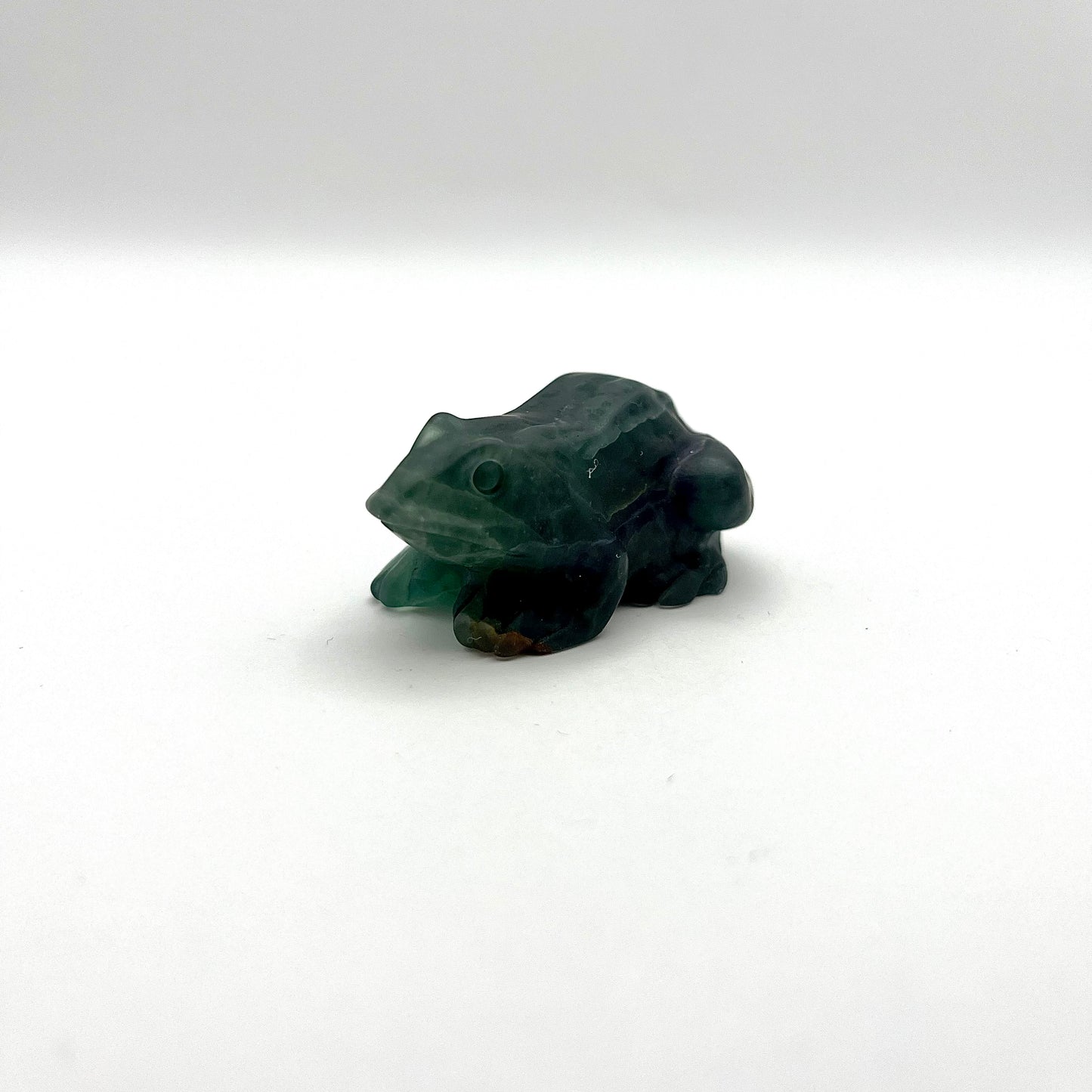 Fluorite | Frog Carving